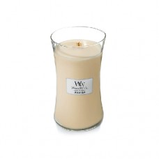 Large Hourglass Candle Vanilla Bean WoodWick
